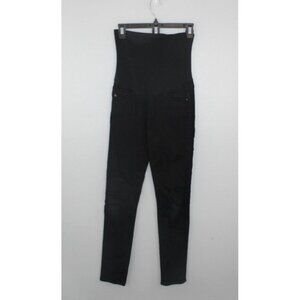 AG Adriana Goldschmied Jeans Womens 25R Maternity Black Farrah Skinny Belly Band
